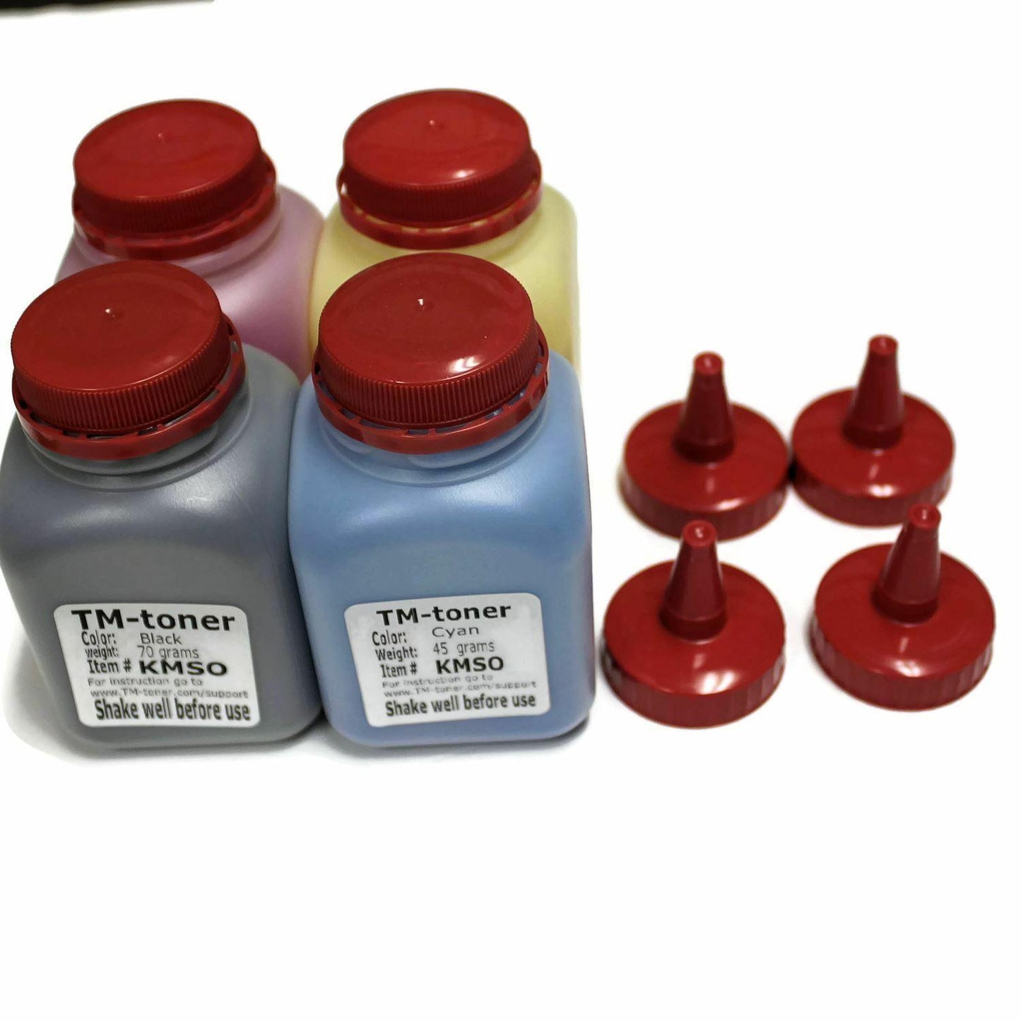 No Chip 4 color Toner refill kit for Samsung CLT-406, CLP-365 CLP-365W CLX-3305W