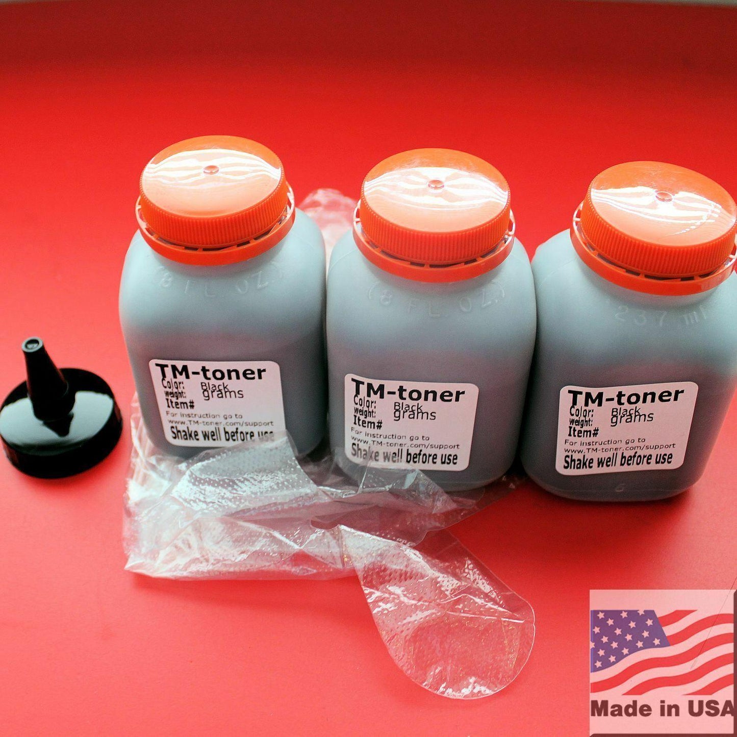 3x 80g Toner Refill for Samsung ML-1710D3 ML-1710P, ML-1740, ML-1750, ML-1755