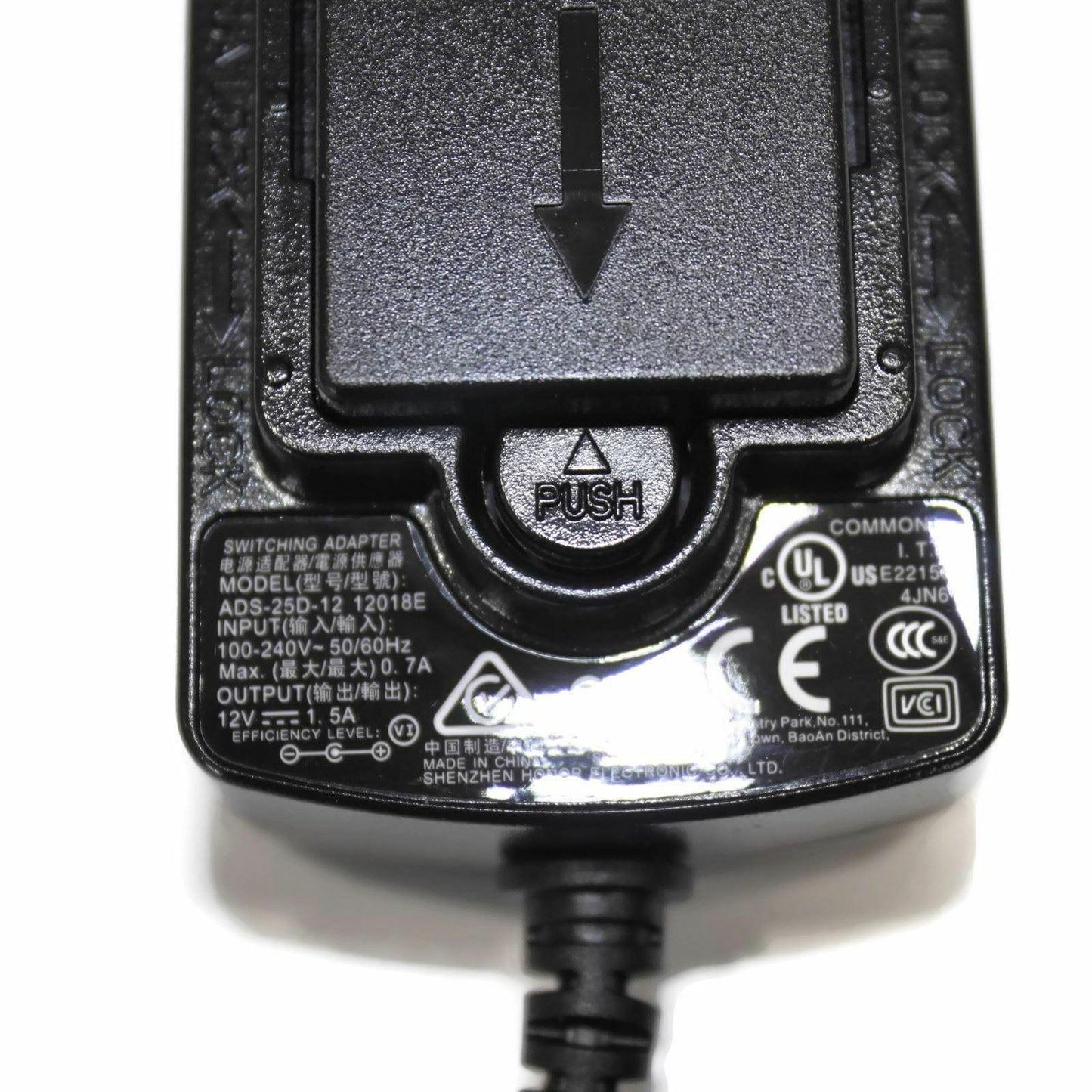 12V 1.5A ADS-25D-12 12018E Switching Power Adaptor Seagate external hard drive
