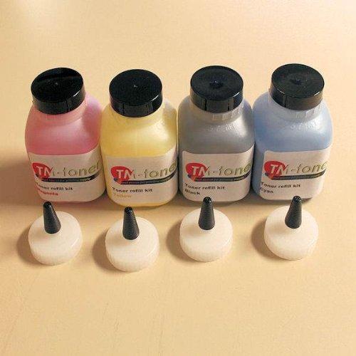 Simplyitem 4 Toner REFILL KIT no chips for Samsung CLX-3175FN CLX-3175FW CLX-3175N CLX-3170 CLP-310 CLP-315 Clp-315w