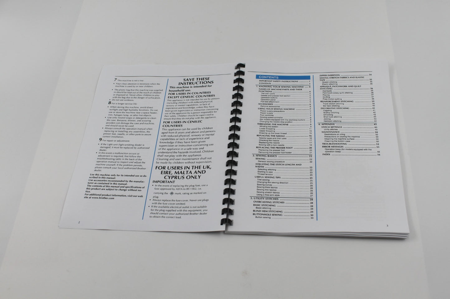 CS6000 6000T 6000i Instruction Manual 65 pages Full Color & Protective Covers!