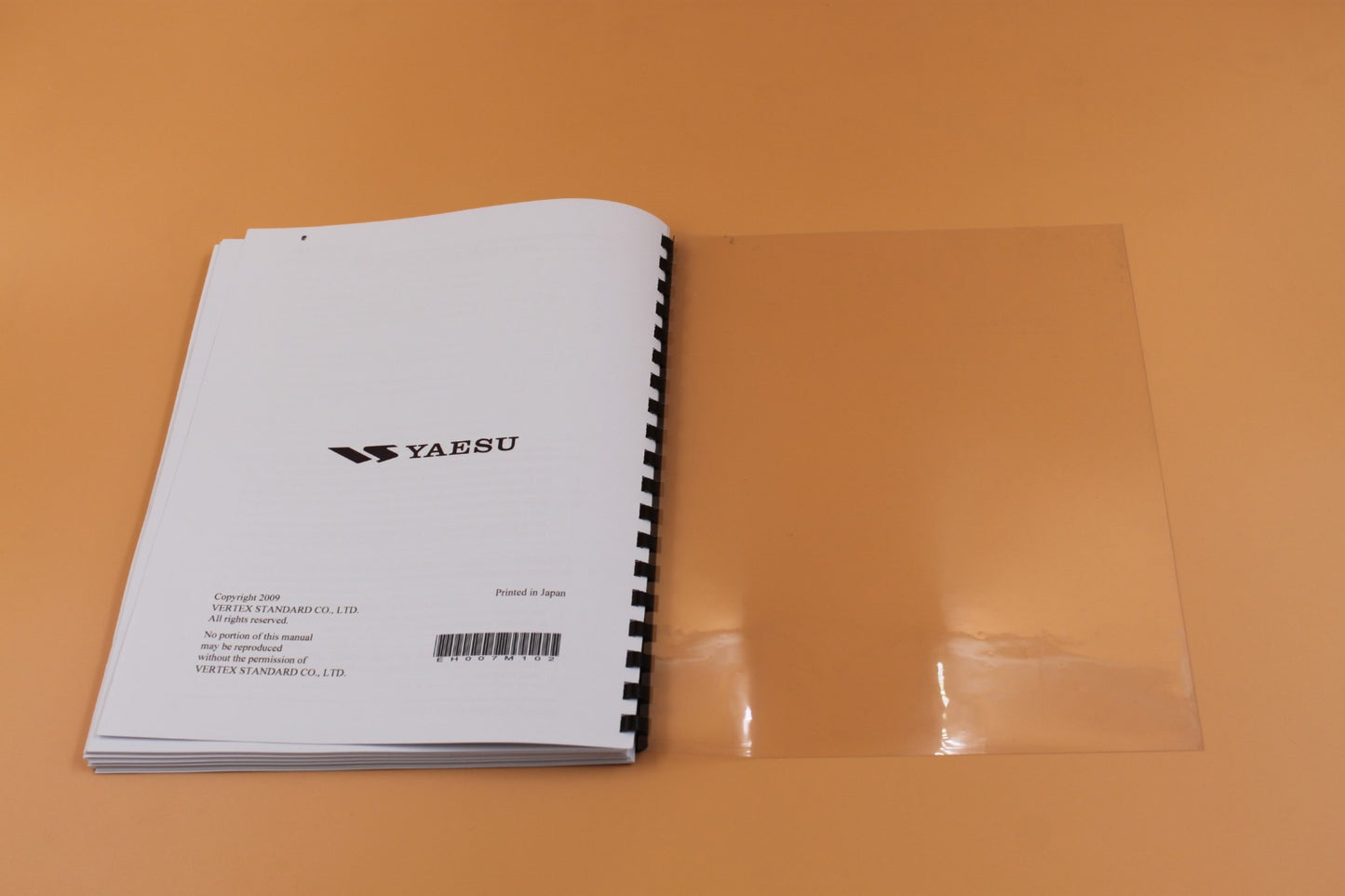 130 PAGES Yaesu FT-857D Owners Instruction Manual with Protective Clear Covers