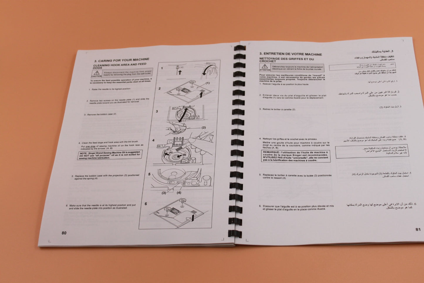 Singer Confidence 7470 Instruction Manual 96 Pages With Clear Protective Covers