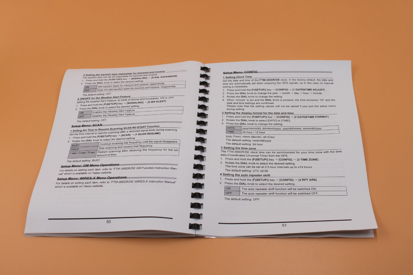 Yaesu FTM-300DR /DE Advance OPERATION Manual Full Color & Protective Covers