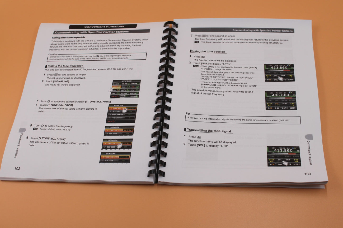 Yaesu FTM-400DR DE Instruction Manual Full color with Protective Covers