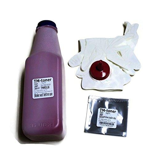 TM-toner 821072 magenta Toner refill kit with chip for Ricoh Aficio SP C430DN, SP C431DN, Gestetner SPC430DN, SPC431DN, Lanier LP137CN, LP142CN, Savin CLP37DN, CLP42DN printer