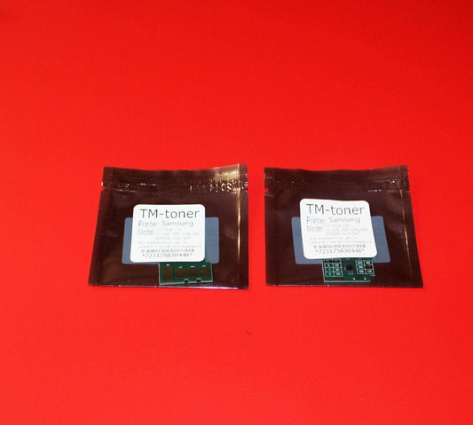 2pc Toner refill reset chips for Samsung MLT-D104S  104S ML-1660 1665 1860 1865 SCX3200