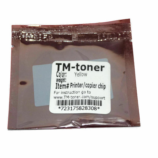 YELLOW chip for A03105F Imaging Konica Minolta Magicolor 4650EN 4650DN 4690MF
