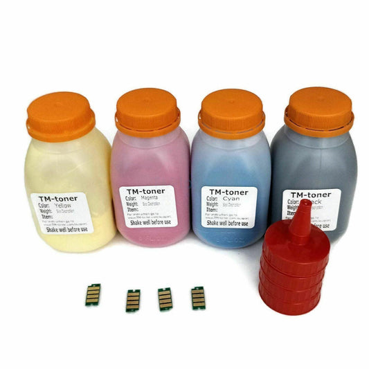 (4 x 60g) Toner Refill for Dell H625cdw, H825cdw, S2825cdn Printers - 4pk (BCMY)