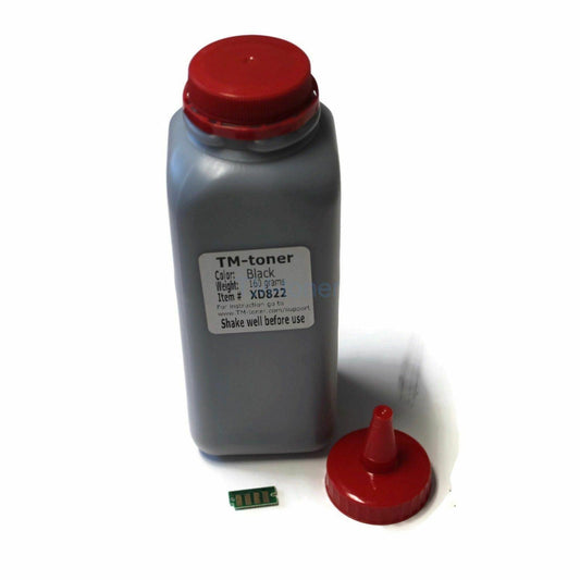 Xerox WorkCentre 6605 6605DN 6605N 106R02228 Black Toner Refill Kit w Chip 8k