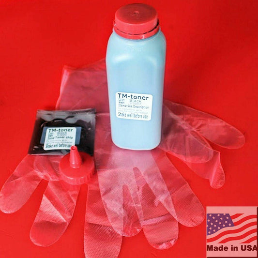 160g Toner Refill Kit + chip for Lexmark 50F1H00 MS310dn MS310d MS410d MS410dn