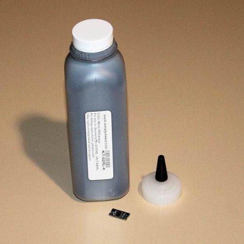 Simplyitem ? Black Toner Refill w/ chip for Ricoh 406475 SP C242DN C232DN C231N C320DN printer