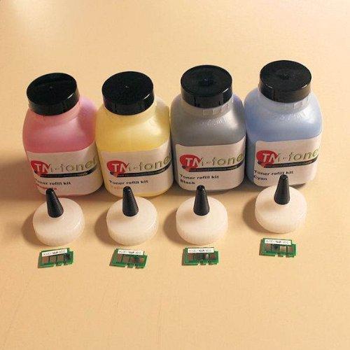 Simplyitem ? Set of 4 toner refill kit with Chips for Dell 1230, 1230c, 1235, 1235cn printer