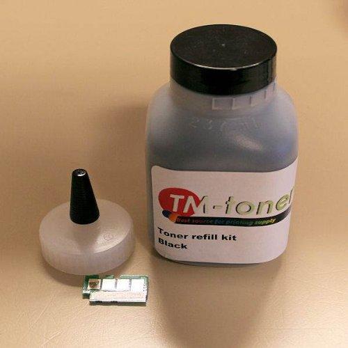Simplyitem ? Black Toner Refill Kit with chip for 1230 1235 1230C 1235CN printer