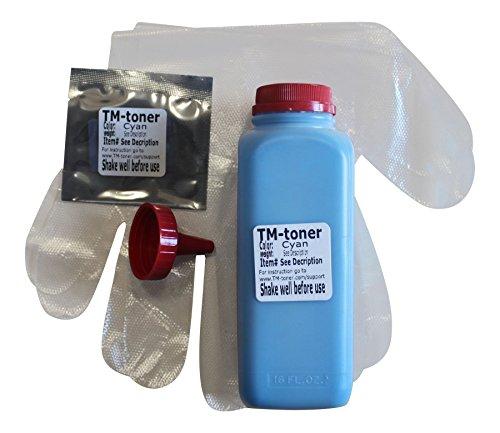 TM-toner ? 200g Cyan toner refill kit with 3 chip for Canon 116 Canon i-SENSYS LBP-5050n, LBP-5050, MF8050Cn, MF8030Cn, imageCLASS MF8080cw MF8050Cn MF8030Cn MF8080cw printer