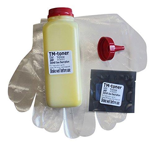 TM-toner ? 200 gram Yellow toner refill kit with 3 chips for Canon 116 Canon i-SENSYS LBP-5050n, LBP-5050, MF8050Cn, MF8030Cn, imageCLASS MF8080cw MF8050Cn MF8030Cn MF8080cw printer