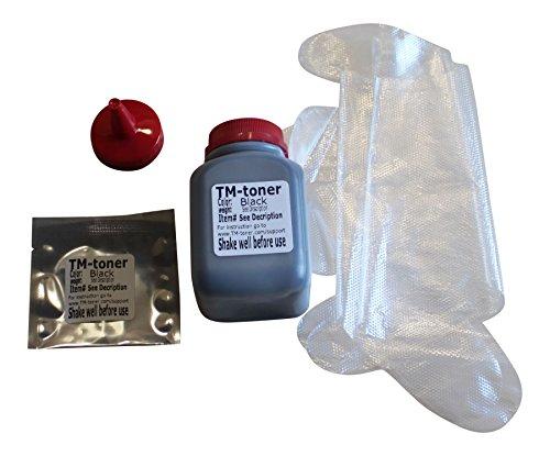 TM-toner &#65533; 407539 Black toner refill kit + chip for Ricoh Aficio SP C250SF C250DN SPC250SF SPC250DN printer