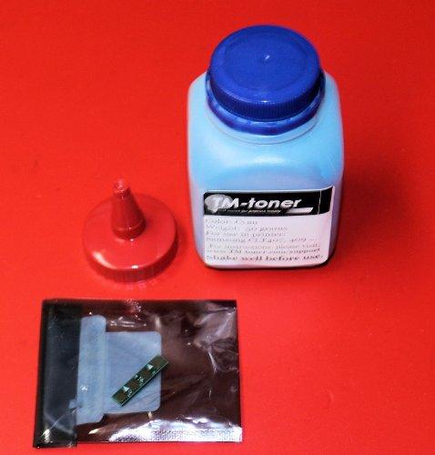 TM-toner 45g Cyan with chip Toner Refill Kit for Samsung CLP-310 CLP-315 315W CLX3175 CLT-C409