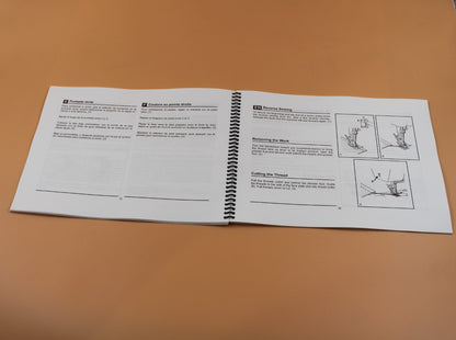 Singer 44S Instruction Manual 65 Pages With Clear Protective Covers