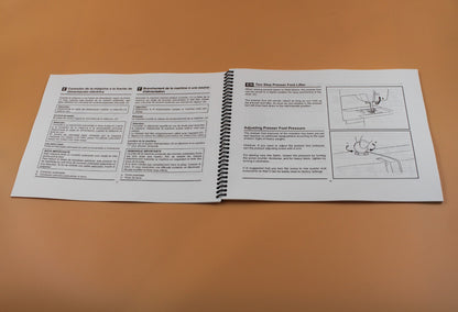 Singer 44S Instruction Manual 65 Pages With Clear Protective Covers