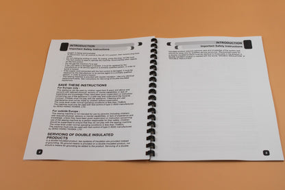 Singer 7640 Instruction Manual 40 Pages With Clear Covers