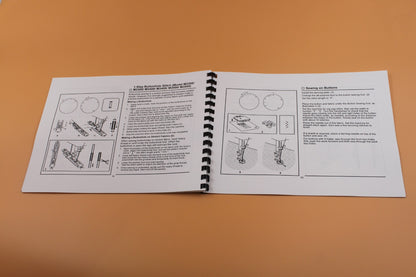 Singer M3200 M3300 M3400 M3500 Instruction Manual 40 Pages With Clear Covers