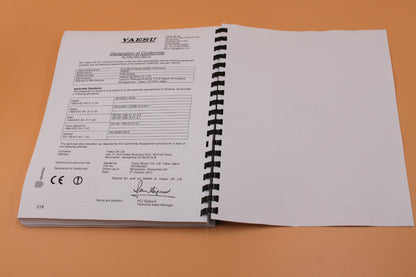 Yaesu FTM-400DR DE Instruction Manual Full color with Protective Covers