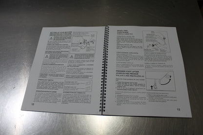 Singer 5500 5400 6199 6180 6160 Owner Instruction Manual 64 Pages & with Covers