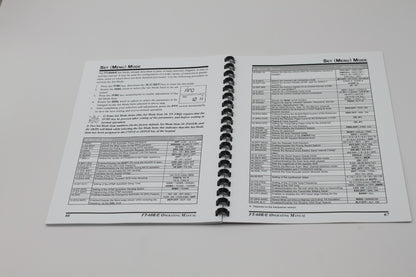 Yaesu FT-60R/E Instruction Operating Manual 84 Pages with Protective Covers