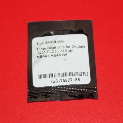 TM-toner &#65533; Toner reset chip for Okidata B401 B401d B401dn MB441 MB451W